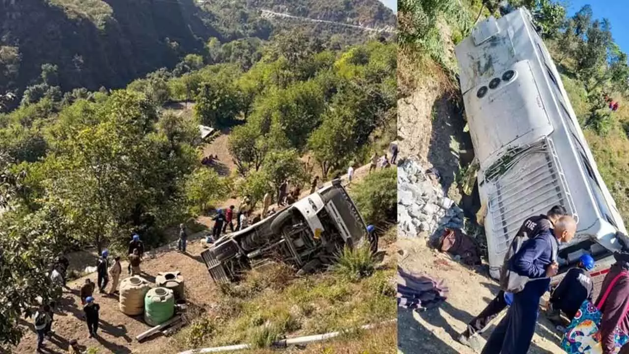 5 Killed As Bus Plunges Into Deep Gorge In Uttarakhand’s Tehri District