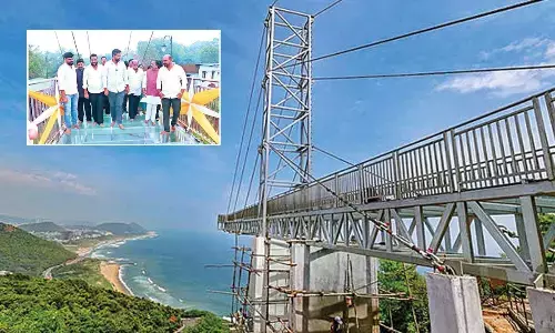 Kailasagiri’s glass bridge opens to tourists