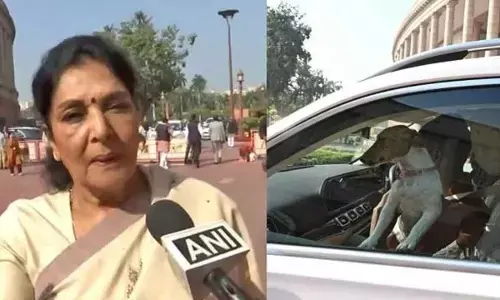 ‘Those Sitting Inside Bite’: Congress MP brings dog to Parliament!
