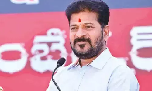 Revanth: Cong ready to fight against Modi for foisting false cases against Sonia, Rahul