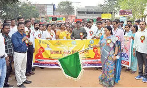 World AIDS Day rally held to promote HIV awareness in Anantapur