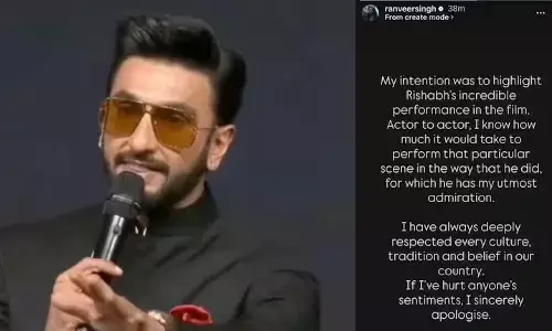 Ranveer Singh Issues Apology Over Claims He Insulted  Chamundi daiva  in Kantara: Chapter 1