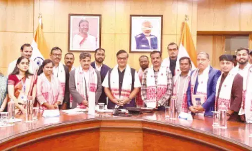 Telangana media visits Assam’s crown jewel: Dazzling Gateway of Guwahati floats as India’s first river terminal marvel