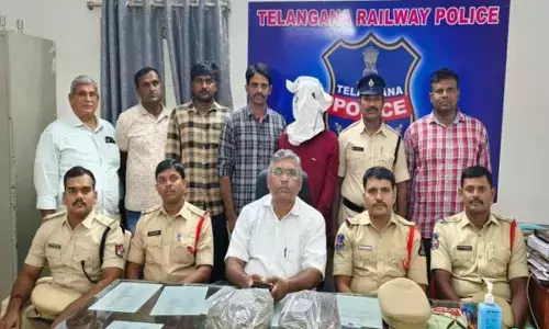 Habitual offender nabbed with marijuana at Secunderabad railway station