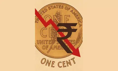 Rupee tanks 42ps, breaches psychological barrier, hits 89.95/$