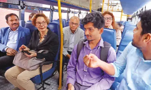 German delegation visits KSRTC, praises its ‘inclusive mobility’