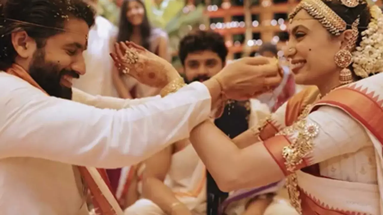 Sobhita Dhulipala, Naga Chaitanya celebrate 1st wedding anniversary with a beautiful BTS wedding reel Sobhita Dhulipala, Naga Chaitanya celebrate 1st wedding anniversary with a beautiful BTS wedding reel