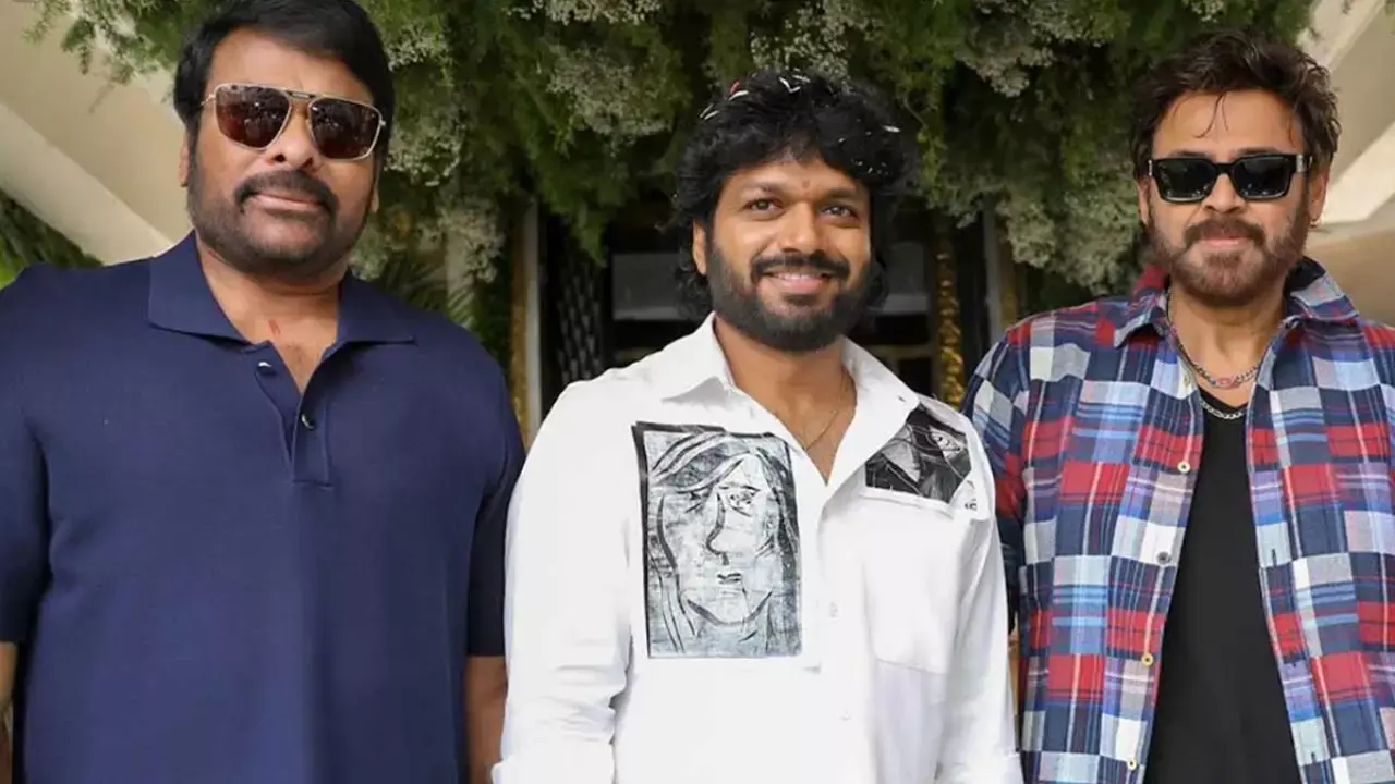 Venkatesh wraps up his part in ‘MSVP Garu’; team shares heartfelt moments Venkatesh wraps up his part in ‘MSVP Garu’; team shares heartfelt moments