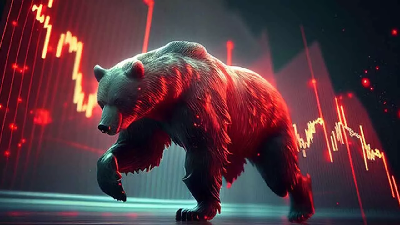 Relentless FII outflows keep markets in red