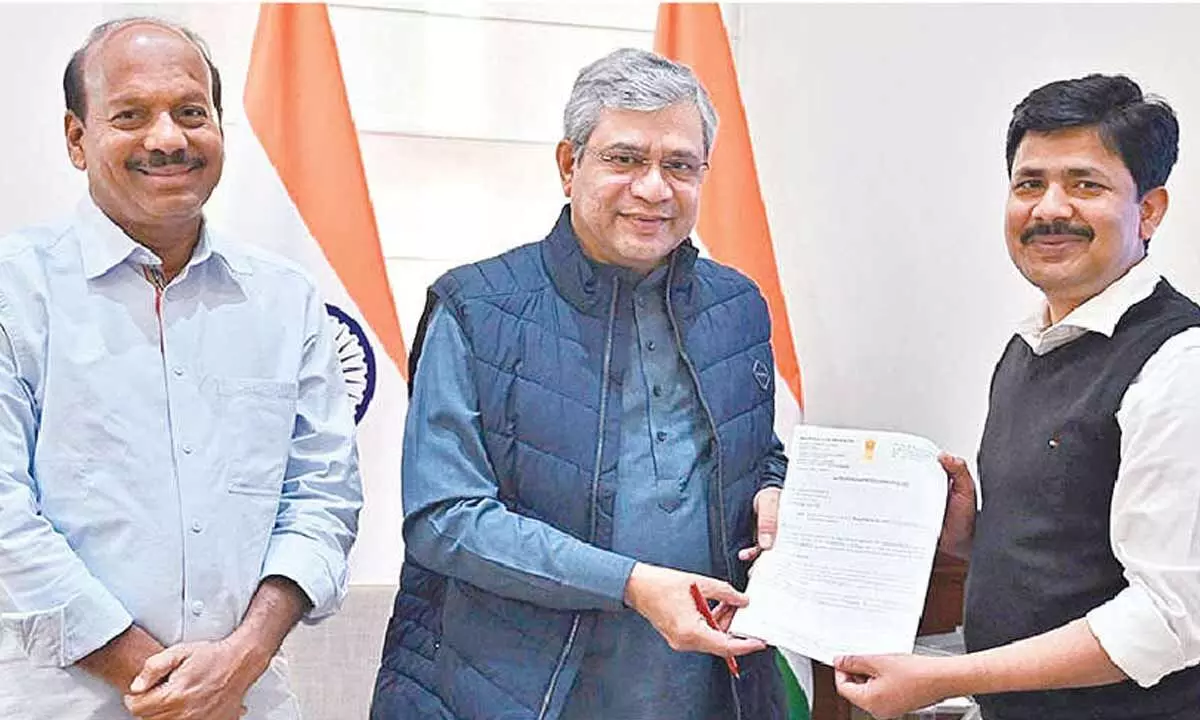 Tirupati MP renews call for Balaji Railway Division