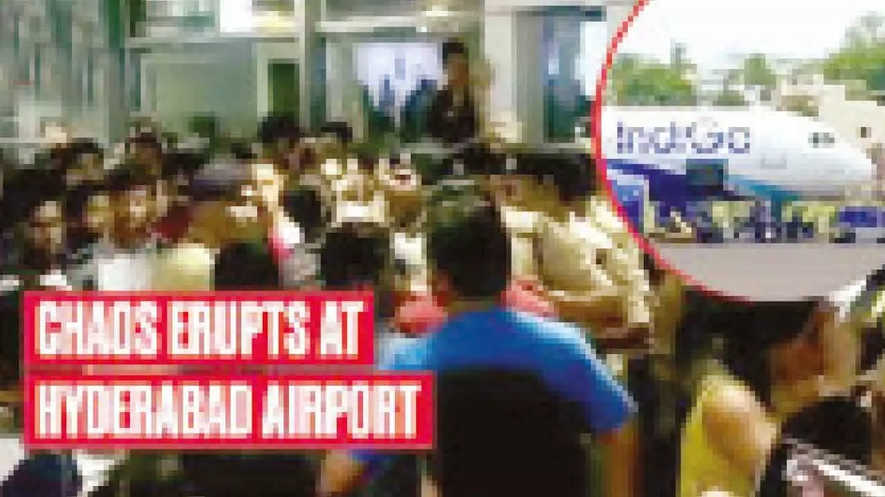 Crew crunch hits IndiGo: 200 flights cancelled; chaos on Crew crunch hits IndiGo: 200 flights cancelled; chaos on