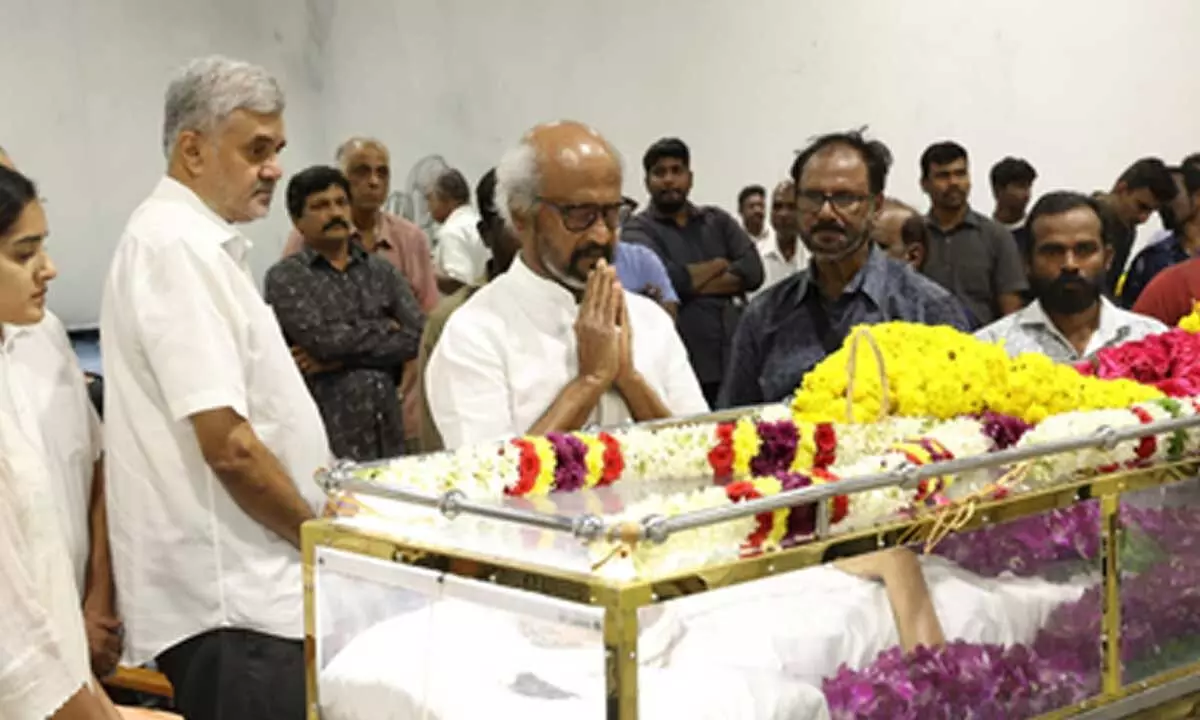 AVM Saravanan stood by me when I went through difficult times, says Rajinikanth