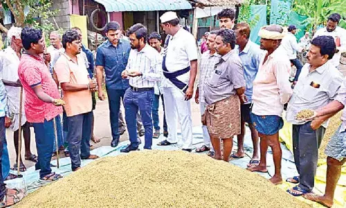 Supply of tarpaulins to all farmers assured