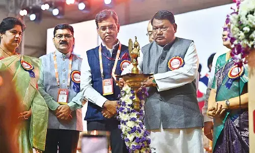 Jual Oram inaugurates tribal student fest Udbhav-2025