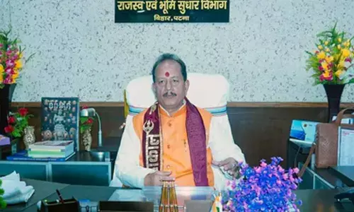 Dy CM Vijay Kumar Sinha vows to run bulldozers on mafia in Bihar