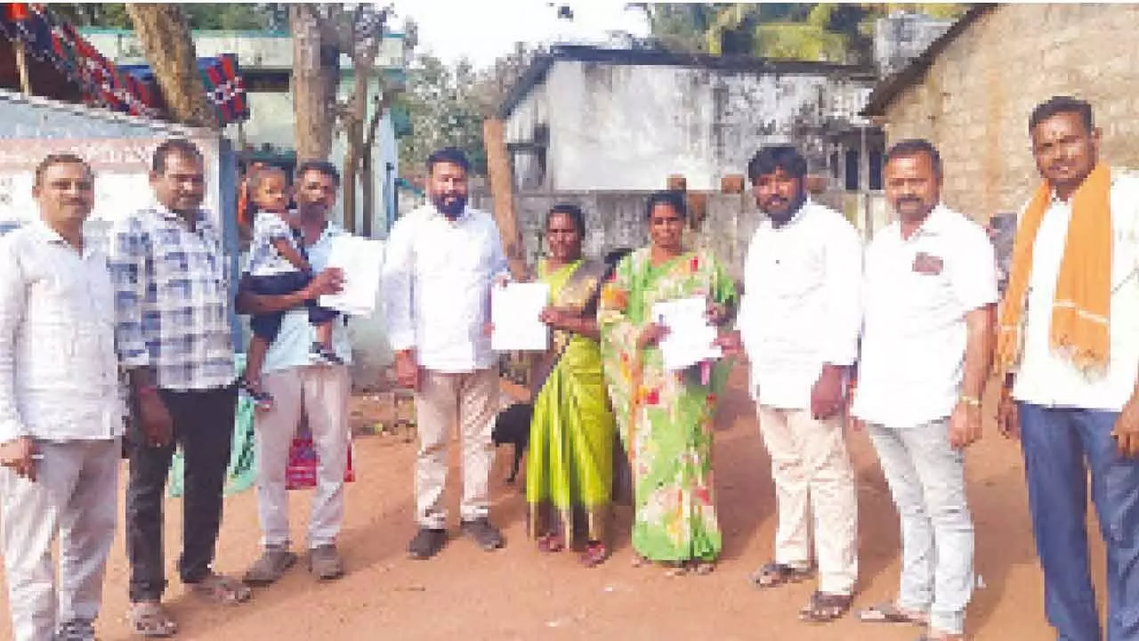 BJP Khammam Parliamentary unit Convener Namburi Ramalingeswara Rao participating in a nomination programme BJP Khammam Parliamentary unit Convener Namburi Ramalingeswara Rao participating in a nomination programme