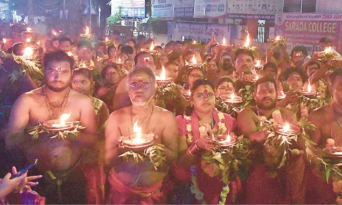 Kalasha Jyoti procession taken out