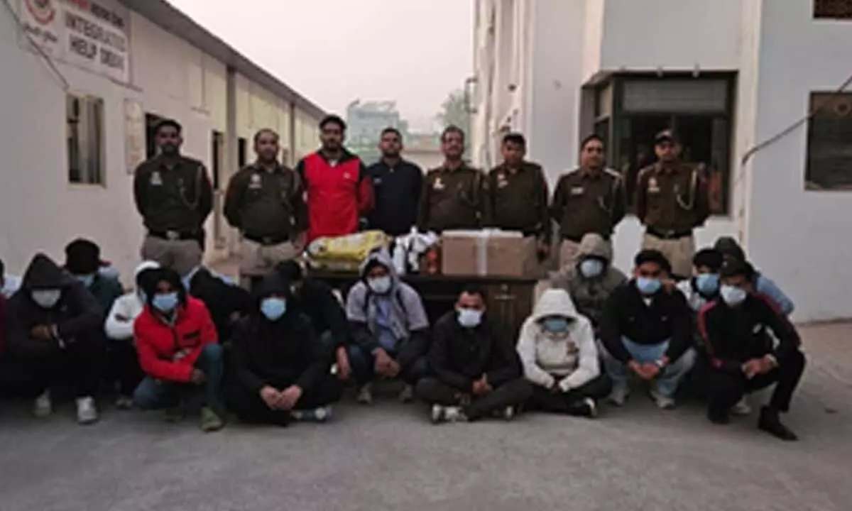 Delhi: Illegal bar busted in Samaypur Badli; 25 detained, liquor and hookahs seized