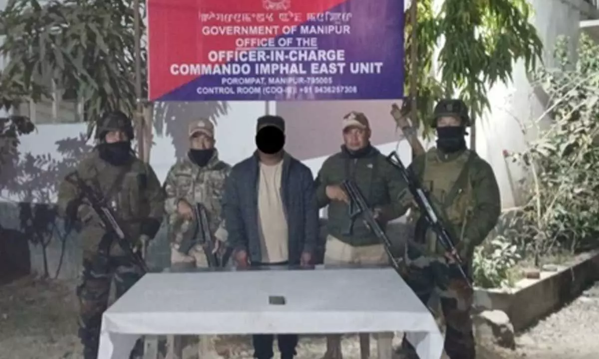 Four hardcore militants held in Manipur; cases filed for threatening cultural groups