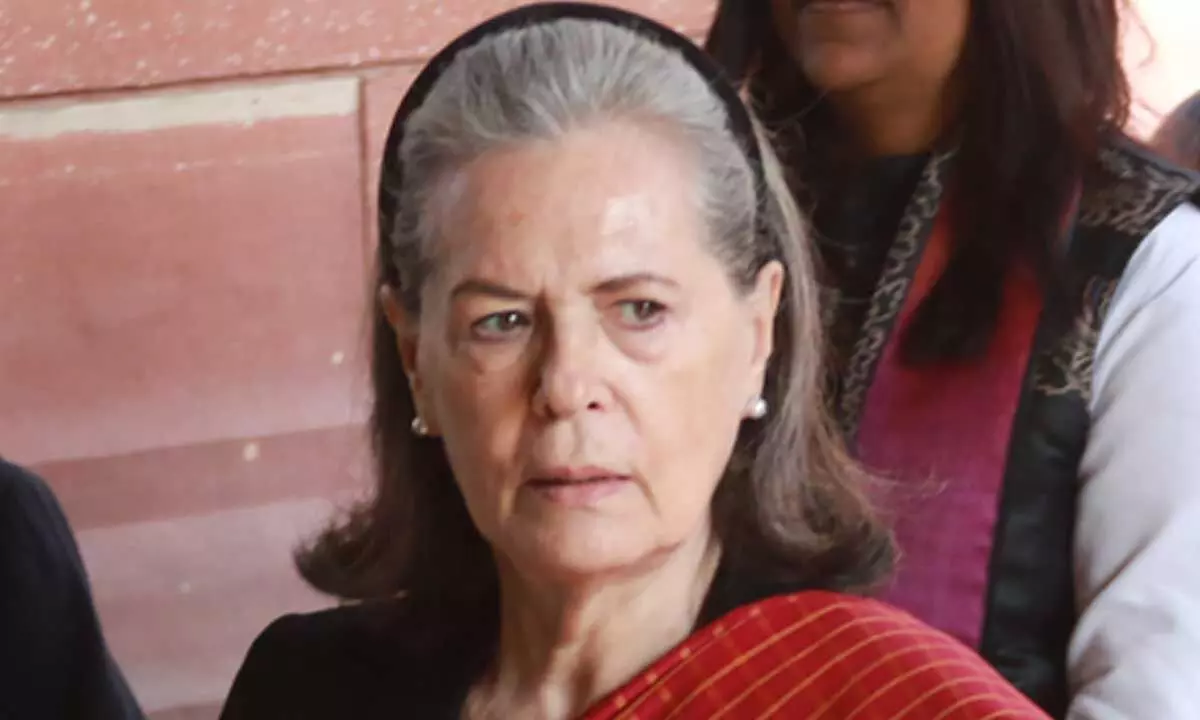 Sonia Gandhi conveys good wishes for Telangana Rising Global Summit