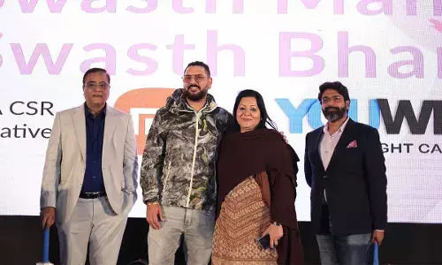 Sudhin Mathur, COO-Xiaomi_ Yuvraj Singh, Founder-YouWeCan and Varun Madan, CPO-Xiaomi at the launch of Xiaomis SMSB 2.0