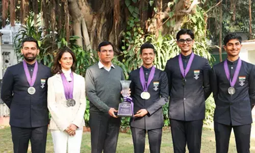 Sports Min Mandaviya felicitates Asian Equestrian medallists, reaffirms govt’s commitment to set up a quarantine centre in a year