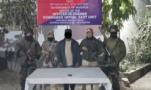 Four hardcore militants held in Manipur; cases filed for threatening cultural groups