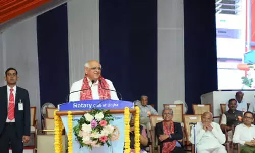 Gujarat CM lays foundation stone for multi-speciality hospital in Unjha