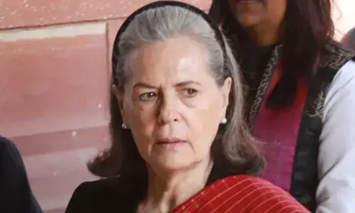 Sonia Gandhi conveys good wishes for Telangana Rising Global Summit