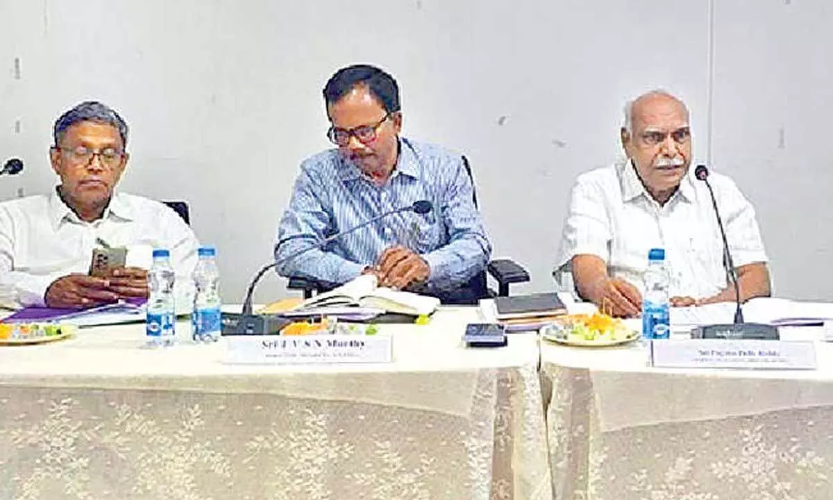 Serve consumers promptly, says APCPDCL CMD Pulla Reddy Serve consumers promptly, says APCPDCL CMD Pulla Reddy