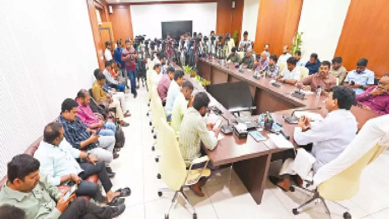 Minister Ponguleti issues daring open challenge: ‘Guilty? Punish me or my son’ Minister Ponguleti issues daring open challenge: ‘Guilty? Punish me or my son’