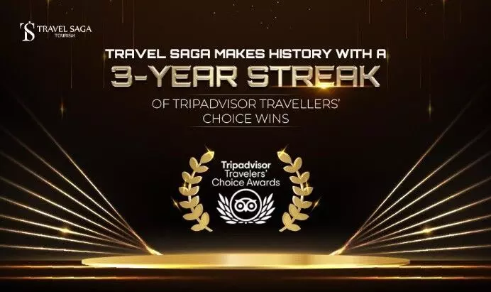 Travel Saga Makes History with a 3-Year Streak of Tripadvisor Travellers’ Choice Wins