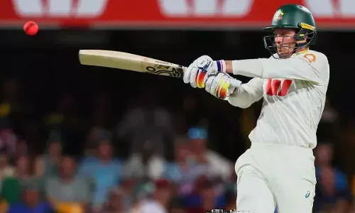 Australia post 378/6 on Day 2 Australia post 378/6 on Day 2