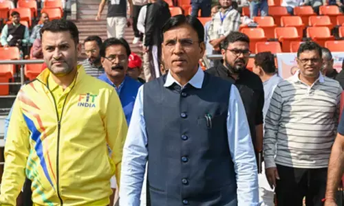 Fit India Sundays on Cycle in Varanasi to celebrate India hosting Commonwealth Games 2030 Fit India Sundays on Cycle in Varanasi to celebrate India hosting Commonwealth Games 2030