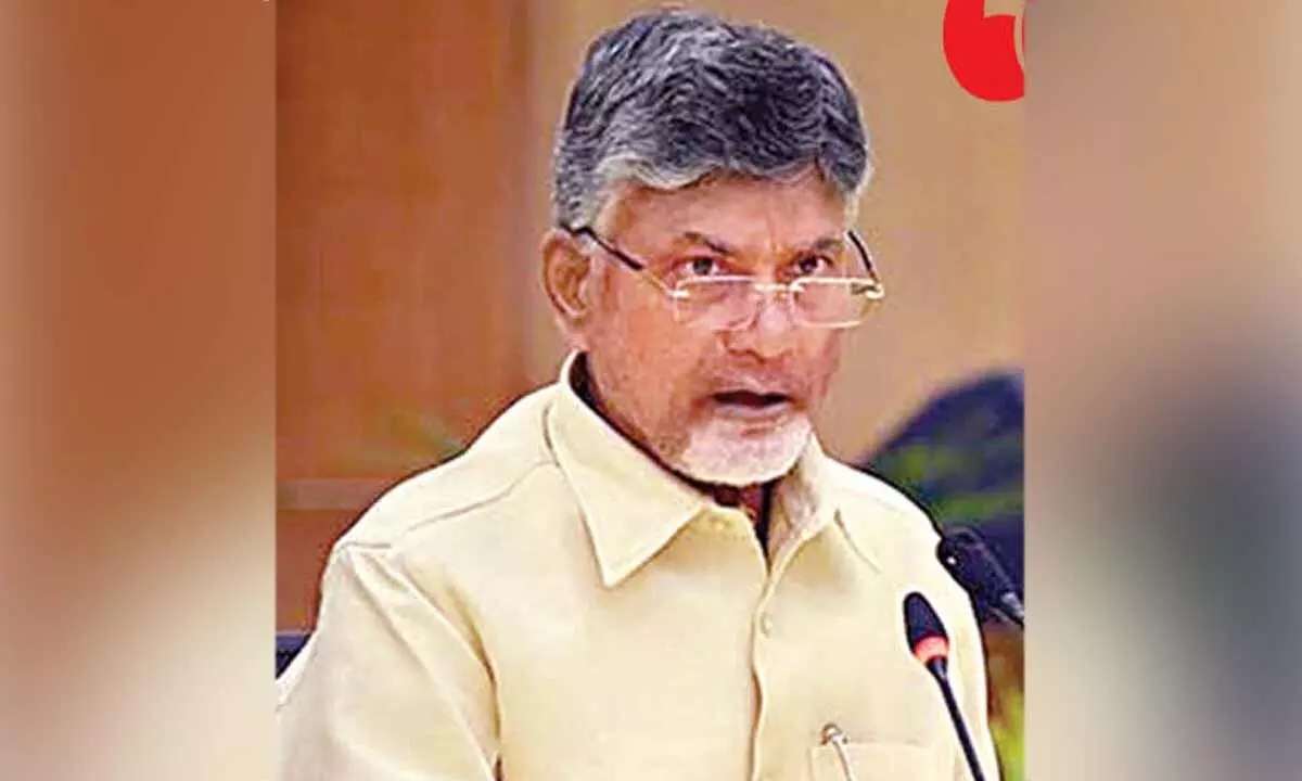 CM accuses Jagan of sacrilege, hurting Srivari devotees CM accuses Jagan of sacrilege, hurting Srivari devotees