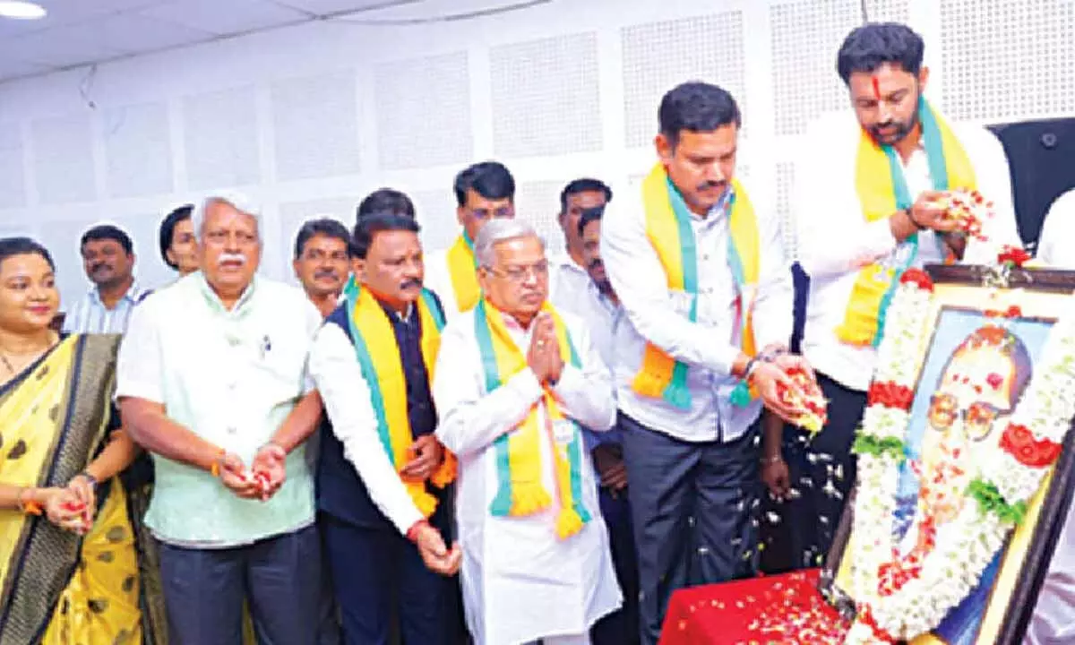 Cong sheds crocodile tears, Modi govt honoured Ambedkar: BJP Cong sheds crocodile tears, Modi govt honoured Ambedkar: BJP