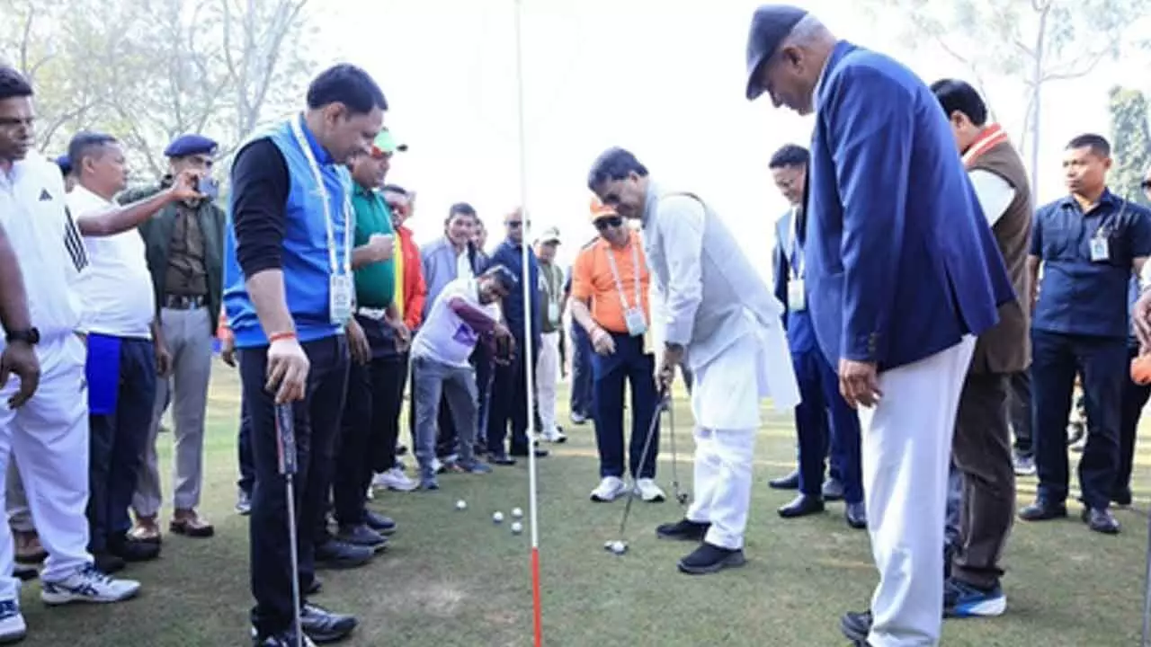 Tripura govt to make efforts for establishing golf course: CM Saha Tripura govt to make efforts for establishing golf course: CM Saha
