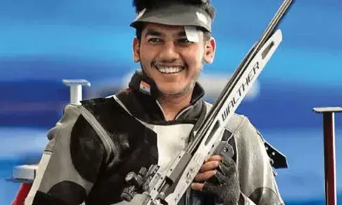 Aishwary Tomar wins silver in 3P on World Cup debut Aishwary Tomar wins silver in 3P on World Cup debut