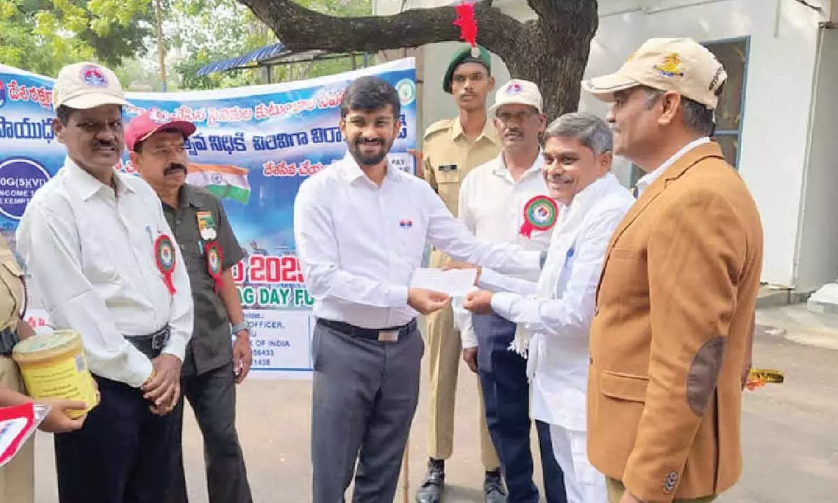Armed Forces Flag Day campaign launched in Anantapur
