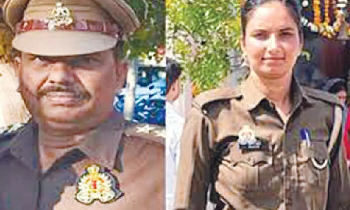 Woman constable booked for killing SHO in Jalaun Woman constable booked for killing SHO in Jalaun