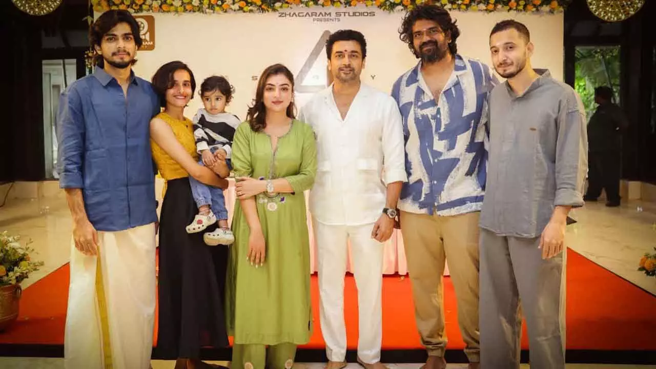 ‘Suriya47’ launches with grand pooja ‘Suriya47’ launches with grand pooja