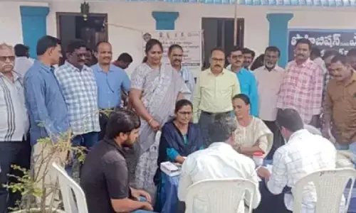 Excise constables donate blood for thalassemia patients Excise constables donate blood for thalassemia patients