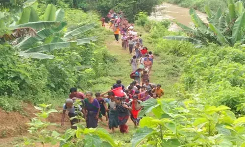 Biometric registration of Myanmar and Bangladeshi refugees underway in Mizoram