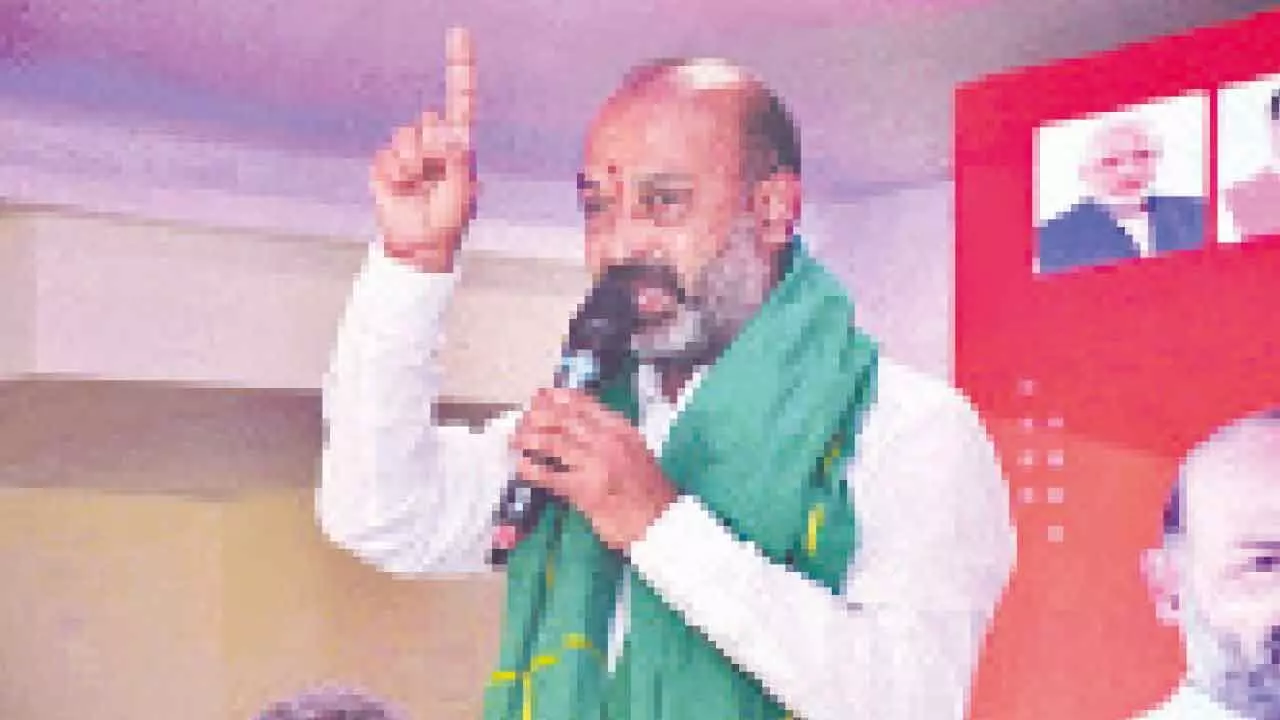 Bandi Sanjay assures action to rescue kidnapped Indian workers in Mali Bandi Sanjay assures action to rescue kidnapped Indian workers in Mali