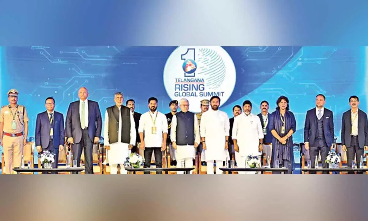 Telangana Rising Global Summit: State receives significant investments Telangana Rising Global Summit: State receives significant investments
