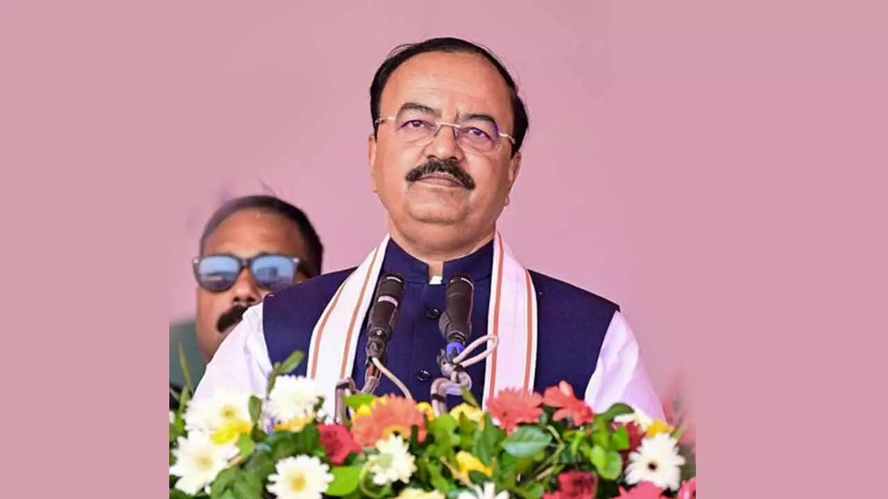 UP Dy CM calls SP Namazwadi party in response to Akhilesh Yadavs Rashtravivadi jab UP Dy CM calls SP Namazwadi party in response to Akhilesh Yadavs Rashtravivadi jab