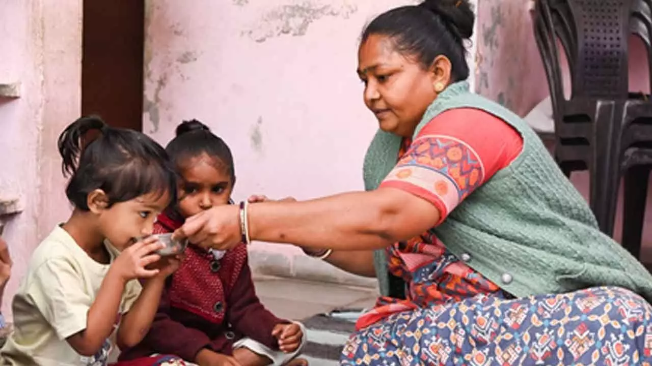 Gujarat’s ‘Gaam No Nirdhar, Sahkaare Sakar’ campaign gathers steam, boosts child nutrition Gujarat’s ‘Gaam No Nirdhar, Sahkaare Sakar’ campaign gathers steam, boosts child nutrition