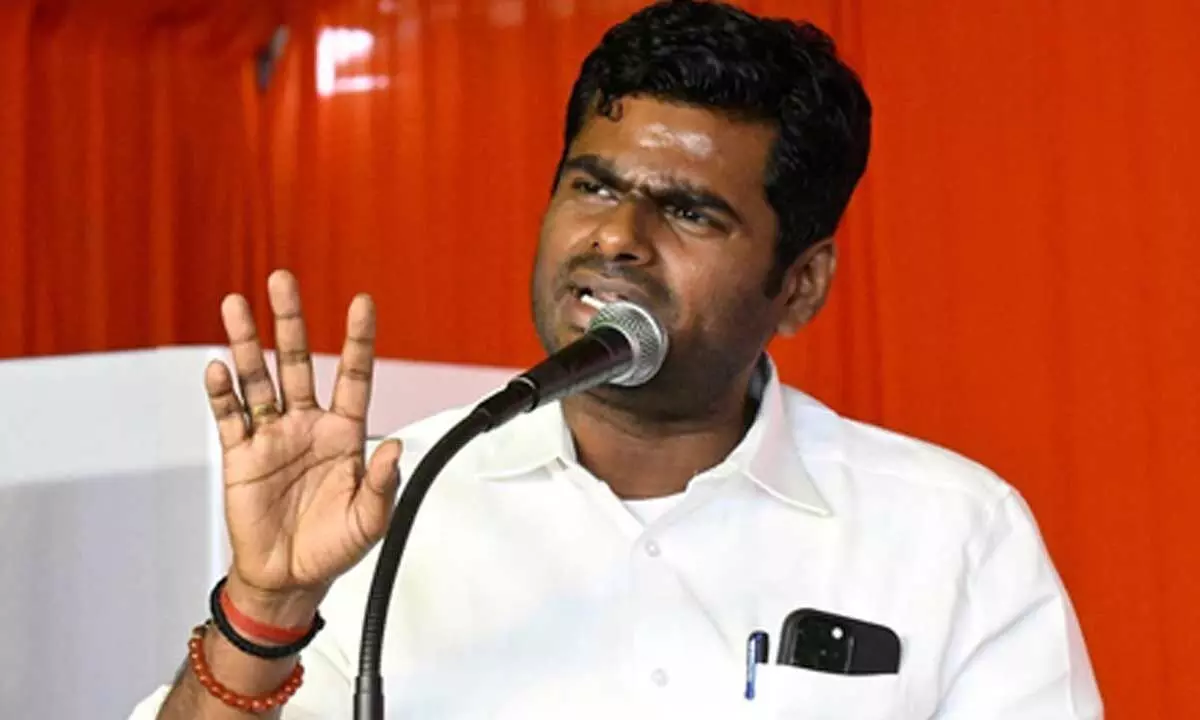 DMK govt using impeachment as political weapon to threaten judiciary: Annamalai DMK govt using impeachment as political weapon to threaten judiciary: Annamalai