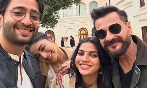 Shaheer Sheikh shares happy moments in great company with Mouni Roy and Sanjay Kapoor Shaheer Sheikh shares happy moments in great company with Mouni Roy and Sanjay Kapoor