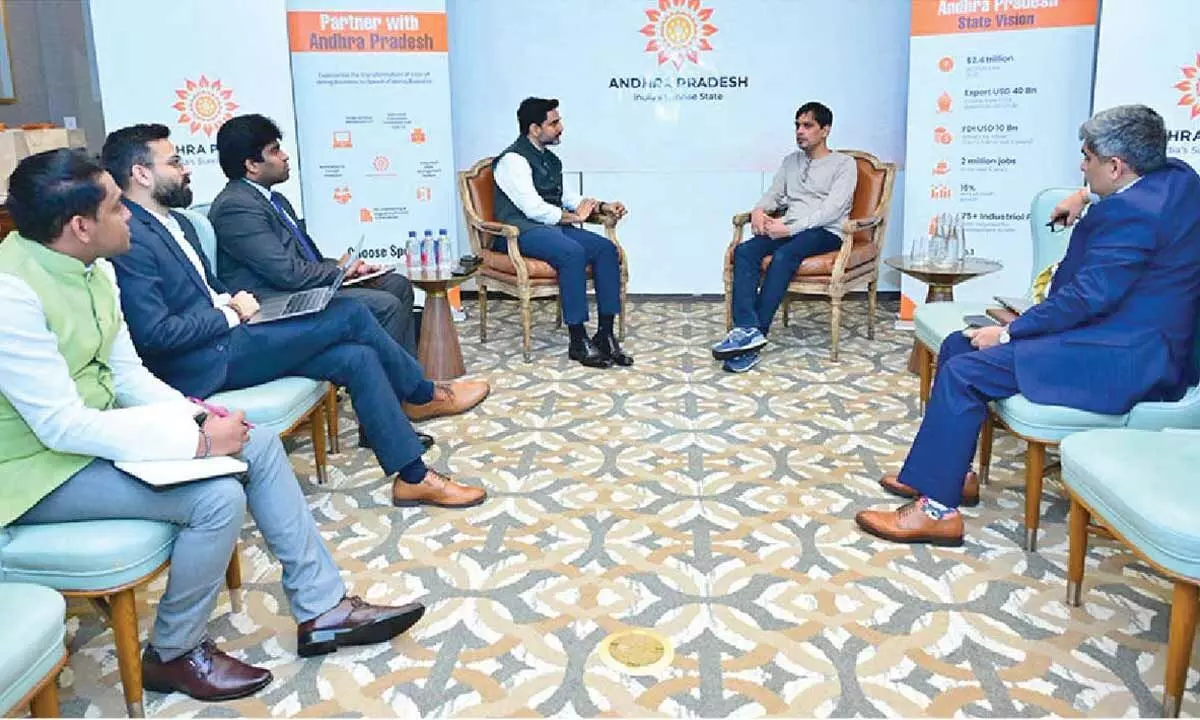 Lokesh seeks OpenAI partnership for AI University in AP Lokesh seeks OpenAI partnership for AI University in AP